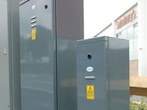 RB Cabinets in situ