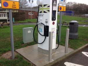 RB Cabinets Power Ecotricity Charge Points
